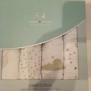 New in Box Aden Anais Swaddles